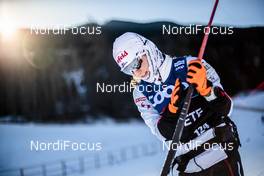 02.01.2020, Val di Fiemme, Italy (ITA): Lisa Unterweger (AUT) - FIS world cup cross-country, tour de ski, training, Val di Fiemme (ITA). www.nordicfocus.com. © Modica/NordicFocus. Every downloaded picture is fee-liable.