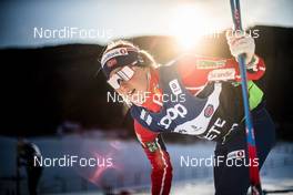 02.01.2020, Val di Fiemme, Italy (ITA): Kari Oeyre Slind (NOR) - FIS world cup cross-country, tour de ski, training, Val di Fiemme (ITA). www.nordicfocus.com. © Modica/NordicFocus. Every downloaded picture is fee-liable.