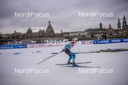 11.01.2020, Dresden, Germany (GER): Enora Latuilliere (FRA) - FIS world cup cross-country, individual sprint, Dresden (GER). www.nordicfocus.com. © Thibaut/NordicFocus. Every downloaded picture is fee-liable.