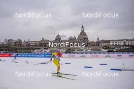 11.01.2020, Dresden, Germany (GER): Bayani Jialin (CHN) - FIS world cup cross-country, individual sprint, Dresden (GER). www.nordicfocus.com. © Thibaut/NordicFocus. Every downloaded picture is fee-liable.