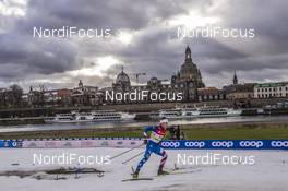 11.01.2020, Dresden, Germany (GER): James Clinton Schoonmaker (USA) - FIS world cup cross-country, individual sprint, Dresden (GER). www.nordicfocus.com. © Thibaut/NordicFocus. Every downloaded picture is fee-liable.
