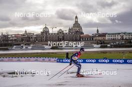 11.01.2020, Dresden, Germany (GER): Federico Pellegrino (ITA) - FIS world cup cross-country, individual sprint, Dresden (GER). www.nordicfocus.com. © Thibaut/NordicFocus. Every downloaded picture is fee-liable.
