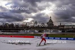 11.01.2020, Dresden, Germany (GER): Kuerbanjiang Wuerkaixi (CHN) - FIS world cup cross-country, individual sprint, Dresden (GER). www.nordicfocus.com. © Thibaut/NordicFocus. Every downloaded picture is fee-liable.