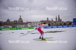 11.01.2020, Dresden, Germany (GER): Kristine Stavaas Skistad (NOR) - FIS world cup cross-country, individual sprint, Dresden (GER). www.nordicfocus.com. © Thibaut/NordicFocus. Every downloaded picture is fee-liable.