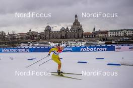 11.01.2020, Dresden, Germany (GER): Dinigeer Yilamujiang (CHN) - FIS world cup cross-country, individual sprint, Dresden (GER). www.nordicfocus.com. © Thibaut/NordicFocus. Every downloaded picture is fee-liable.