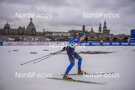 11.01.2020, Dresden, Germany (GER): Valentyna Kaminska (UKR) - FIS world cup cross-country, individual sprint, Dresden (GER). www.nordicfocus.com. © Thibaut/NordicFocus. Every downloaded picture is fee-liable.