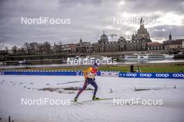 11.01.2020, Dresden, Germany (GER): Richard Leupold (GER) - FIS world cup cross-country, individual sprint, Dresden (GER). www.nordicfocus.com. © Thibaut/NordicFocus. Every downloaded picture is fee-liable.