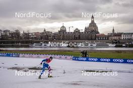 11.01.2020, Dresden, Germany (GER): Logan Hanneman (USA) - FIS world cup cross-country, individual sprint, Dresden (GER). www.nordicfocus.com. © Thibaut/NordicFocus. Every downloaded picture is fee-liable.