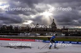 11.01.2020, Dresden, Germany (GER): Yan Kostruba (UKR) - FIS world cup cross-country, individual sprint, Dresden (GER). www.nordicfocus.com. © Thibaut/NordicFocus. Every downloaded picture is fee-liable.