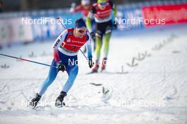 12.01.2020, Dresden, Germany (GER): Erwan Kaeser (SUI) - FIS world cup cross-country, team sprint, Dresden (GER). www.nordicfocus.com. © Thibaut/NordicFocus. Every downloaded picture is fee-liable.
