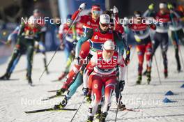 12.01.2020, Dresden, Germany (GER): Lucas Chanavat (FRA) - FIS world cup cross-country, team sprint, Dresden (GER). www.nordicfocus.com. © Thibaut/NordicFocus. Every downloaded picture is fee-liable.