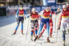12.01.2020, Dresden, Germany (GER): Katerina Janatova (CZE) - FIS world cup cross-country, team sprint, Dresden (GER). www.nordicfocus.com. © Thibaut/NordicFocus. Every downloaded picture is fee-liable.