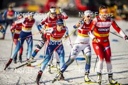 12.01.2020, Dresden, Germany (GER): Laurien Van Der Graaff (SUI) - FIS world cup cross-country, team sprint, Dresden (GER). www.nordicfocus.com. © Thibaut/NordicFocus. Every downloaded picture is fee-liable.