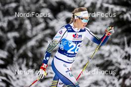 19.01.2020, Nove Mesto, Czech Republic (CZE): Anna Dyvik (SWE) - FIS world cup cross-country, pursuit women, Nove Mesto (CZE). www.nordicfocus.com. © Modica/NordicFocus. Every downloaded picture is fee-liable.