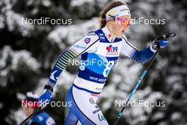 19.01.2020, Nove Mesto, Czech Republic (CZE): Moa Lundgren (SWE) - FIS world cup cross-country, pursuit women, Nove Mesto (CZE). www.nordicfocus.com. © Modica/NordicFocus. Every downloaded picture is fee-liable.