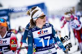 19.01.2020, Nove Mesto, Czech Republic (CZE): Rosie Brennan (USA) - FIS world cup cross-country, pursuit women, Nove Mesto (CZE). www.nordicfocus.com. © Modica/NordicFocus. Every downloaded picture is fee-liable.