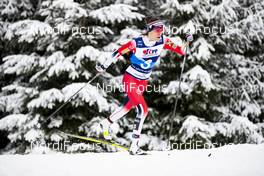 19.01.2020, Nove Mesto, Czech Republic (CZE): Heidi Weng (NOR) - FIS world cup cross-country, pursuit women, Nove Mesto (CZE). www.nordicfocus.com. © Modica/NordicFocus. Every downloaded picture is fee-liable.