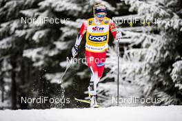 19.01.2020, Nove Mesto, Czech Republic (CZE): Therese Johaug (NOR) - FIS world cup cross-country, pursuit women, Nove Mesto (CZE). www.nordicfocus.com. © Modica/NordicFocus. Every downloaded picture is fee-liable.