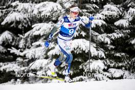 19.01.2020, Nove Mesto, Czech Republic (CZE): Ebba Andersson (SWE) - FIS world cup cross-country, pursuit women, Nove Mesto (CZE). www.nordicfocus.com. © Modica/NordicFocus. Every downloaded picture is fee-liable.
