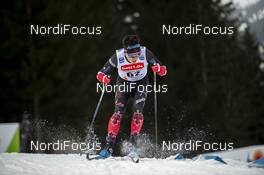 26.01.2020, Oberstdorf, Germany (GER): Pierre Grall-Johnson (CAN) - FIS world cup cross-country, individual sprint, Oberstdorf (GER). www.nordicfocus.com. © Thibaut/NordicFocus. Every downloaded picture is fee-liable.