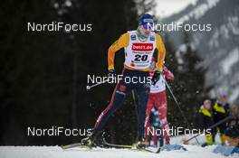 26.01.2020, Oberstdorf, Germany (GER): Richard Leupold (GER) - FIS world cup cross-country, individual sprint, Oberstdorf (GER). www.nordicfocus.com. © Thibaut/NordicFocus. Every downloaded picture is fee-liable.