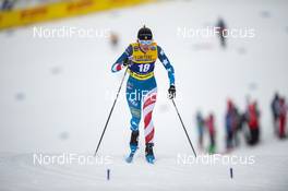 26.01.2020, Oberstdorf, Germany (GER): Sophie Caldwell (USA) - FIS world cup cross-country, individual sprint, Oberstdorf (GER). www.nordicfocus.com. © Thibaut/NordicFocus. Every downloaded picture is fee-liable.