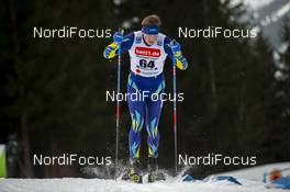26.01.2020, Oberstdorf, Germany (GER): Denis Volotka (KAZ) - FIS world cup cross-country, individual sprint, Oberstdorf (GER). www.nordicfocus.com. © Thibaut/NordicFocus. Every downloaded picture is fee-liable.