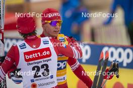 25.01.2020, Oberstdorf, Germany (GER): Alexander Bolshunov (RUS) - FIS world cup cross-country, skiathlon men, Oberstdorf (GER). www.nordicfocus.com. © Thibaut/NordicFocus. Every downloaded picture is fee-liable.