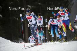 25.01.2020, Oberstdorf, Germany (GER): Lorenzo Romano (ITA) - FIS world cup cross-country, skiathlon men, Oberstdorf (GER). www.nordicfocus.com. © Thibaut/NordicFocus. Every downloaded picture is fee-liable.