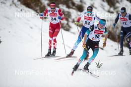 25.01.2020, Oberstdorf, Germany (GER): Jason Rueesch (SUI),  Hugo Lapalus (FRA) - FIS world cup cross-country, skiathlon men, Oberstdorf (GER). www.nordicfocus.com. © Thibaut/NordicFocus. Every downloaded picture is fee-liable.