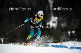 25.01.2020, Oberstdorf, Germany (GER): Coralie Bentz (FRA) - FIS world cup cross-country, skiathlon women, Oberstdorf (GER). www.nordicfocus.com. © Thibaut/NordicFocus. Every downloaded picture is fee-liable.