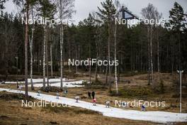 09.02.2020, Falun, Sweden (SWE): Sadie Maubet Bjornsen (USA), Charlotte Kalla (SWE), Kerttu Niskanen (FIN), (l-r)  - FIS world cup cross-country, 10km women, Falun (SWE). www.nordicfocus.com. © Modica/NordicFocus. Every downloaded picture is fee-liable.
