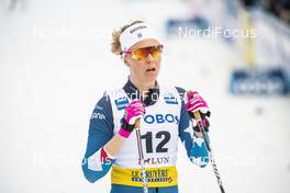 09.02.2020, Falun, Sweden (SWE): Sadie Maubet Bjornsen (USA) - FIS world cup cross-country, 10km women, Falun (SWE). www.nordicfocus.com. © Modica/NordicFocus. Every downloaded picture is fee-liable.