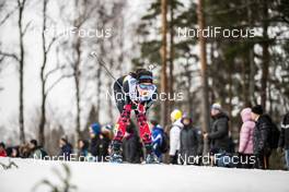 09.02.2020, Falun, Sweden (SWE): Emily Nishikawa (CAN) - FIS world cup cross-country, 10km women, Falun (SWE). www.nordicfocus.com. © Modica/NordicFocus. Every downloaded picture is fee-liable.