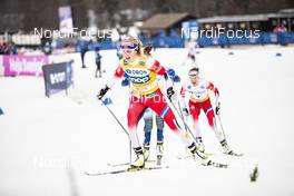 09.02.2020, Falun, Sweden (SWE): Therese Johaug (NOR) - FIS world cup cross-country, 10km women, Falun (SWE). www.nordicfocus.com. © Modica/NordicFocus. Every downloaded picture is fee-liable.