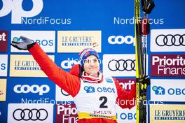09.02.2020, Falun, Sweden (SWE): Heidi Weng (NOR) - FIS world cup cross-country, 10km women, Falun (SWE). www.nordicfocus.com. © Modica/NordicFocus. Every downloaded picture is fee-liable.