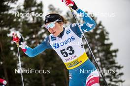 09.02.2020, Falun, Sweden (SWE): Sophie Caldwell (USA) - FIS world cup cross-country, 10km women, Falun (SWE). www.nordicfocus.com. © Modica/NordicFocus. Every downloaded picture is fee-liable.