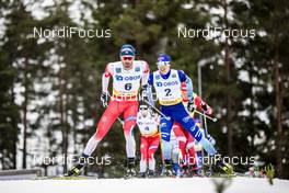 09.02.2020, Falun, Sweden (SWE): Hans Christer Holund (NOR), Iivo Niskanen (FIN), (l-r)  - FIS world cup cross-country, 15km men, Falun (SWE). www.nordicfocus.com. © Modica/NordicFocus. Every downloaded picture is fee-liable.