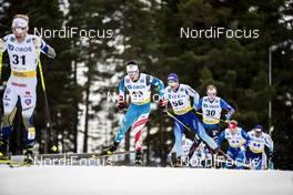09.02.2020, Falun, Sweden (SWE): Ian Torchia (USA), Jason Rueesch (SUI), (l-r)  - FIS world cup cross-country, 15km men, Falun (SWE). www.nordicfocus.com. © Modica/NordicFocus. Every downloaded picture is fee-liable.
