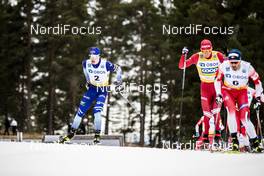 09.02.2020, Falun, Sweden (SWE): Iivo Niskanen (FIN), Alexander Bolshunov (RUS), (l-r)  - FIS world cup cross-country, 15km men, Falun (SWE). www.nordicfocus.com. © Modica/NordicFocus. Every downloaded picture is fee-liable.
