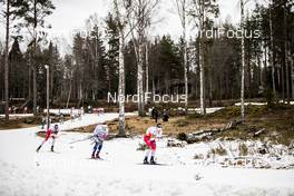 09.02.2020, Falun, Sweden (SWE): Calle Halfvarsson (SWE), Simen Hegstad Krueger (NOR), (l-r)  - FIS world cup cross-country, 15km men, Falun (SWE). www.nordicfocus.com. © Modica/NordicFocus. Every downloaded picture is fee-liable.