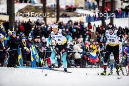 08.02.2020, Falun, Sweden (SWE): Richard Jouve (FRA), Hiroyuki Miyazawa (JPN), (l-r)  - FIS world cup cross-country, individual sprint, Falun (SWE). www.nordicfocus.com. © Modica/NordicFocus. Every downloaded picture is fee-liable.