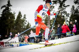 08.02.2020, Falun, Sweden (SWE): Indulis Bikse (LAT) - FIS world cup cross-country, individual sprint, Falun (SWE). www.nordicfocus.com. © Modica/NordicFocus. Every downloaded picture is fee-liable.