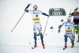 08.02.2020, Falun, Sweden (SWE): Linn Svahn (SWE), Jonna Sundling (SWE), (l-r)  - FIS world cup cross-country, individual sprint, Falun (SWE). www.nordicfocus.com. © Modica/NordicFocus. Every downloaded picture is fee-liable.