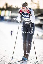 07.02.2020, Falun, Sweden (SWE): Maja Dahlqvist (SWE) - FIS world cup cross-country, training, Falun (SWE). www.nordicfocus.com. © Modica/NordicFocus. Every downloaded picture is fee-liable.