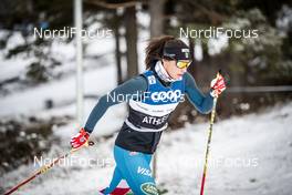 07.02.2020, Falun, Sweden (SWE): Julia Kern (USA) - FIS world cup cross-country, training, Falun (SWE). www.nordicfocus.com. © Modica/NordicFocus. Every downloaded picture is fee-liable.