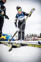 07.02.2020, Falun, Sweden (SWE): Sadie Maubet Bjornsen (USA) - FIS world cup cross-country, training, Falun (SWE). www.nordicfocus.com. © Modica/NordicFocus. Every downloaded picture is fee-liable.
