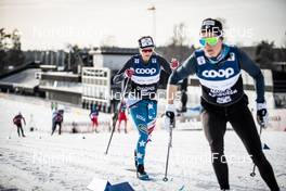 07.02.2020, Falun, Sweden (SWE): Jessica Diggins (USA) - FIS world cup cross-country, training, Falun (SWE). www.nordicfocus.com. © Modica/NordicFocus. Every downloaded picture is fee-liable.