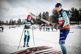 07.02.2020, Falun, Sweden (SWE): Laura Mononen (FIN) - FIS world cup cross-country, training, Falun (SWE). www.nordicfocus.com. © Modica/NordicFocus. Every downloaded picture is fee-liable.