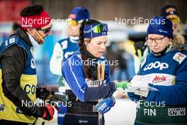 07.02.2020, Falun, Sweden (SWE): Krista Parmakoski (FIN) - FIS world cup cross-country, training, Falun (SWE). www.nordicfocus.com. © Modica/NordicFocus. Every downloaded picture is fee-liable.